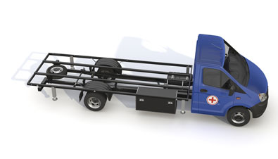 Малотоннажный транспорт для передвижных медицинских комплексов